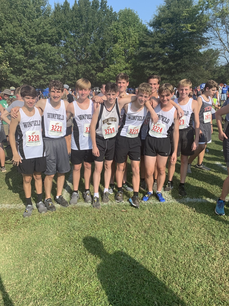 The varsity boys cross country team completed their first meet of the season at the Chickasaw Trails Invitational. 